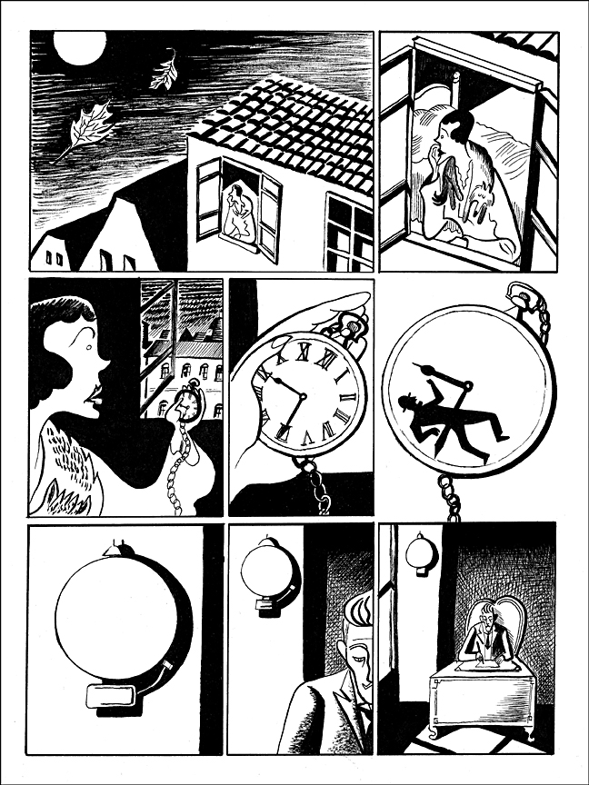 Comics adaptation of "A Fratricide", a short story by Franz Kafka.