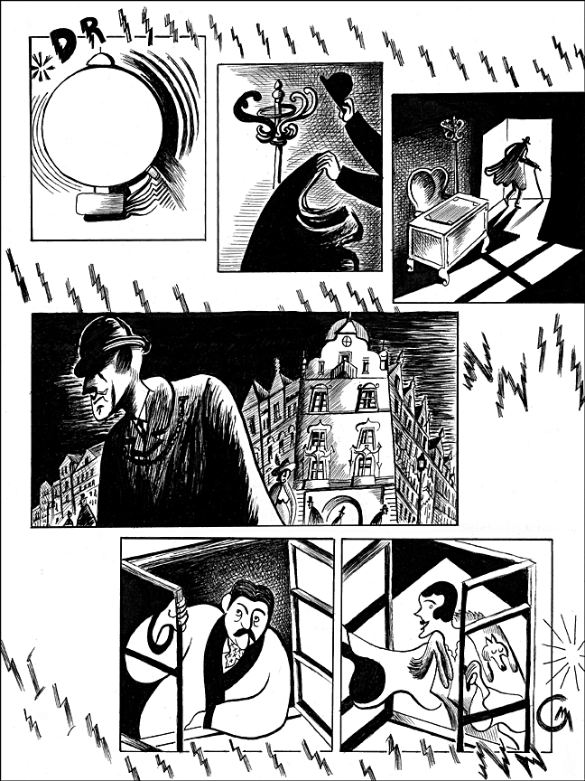 Comics adaptation of "A Fratricide", a short story by Franz Kafka.